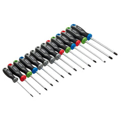 Draper Soft Grip Screwdriver Set with TX-STAR® (14 Piece) 13437