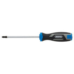 Draper Pound Thru Phillips Soft Grip Screwdriver, PH2 x 125mm 13444