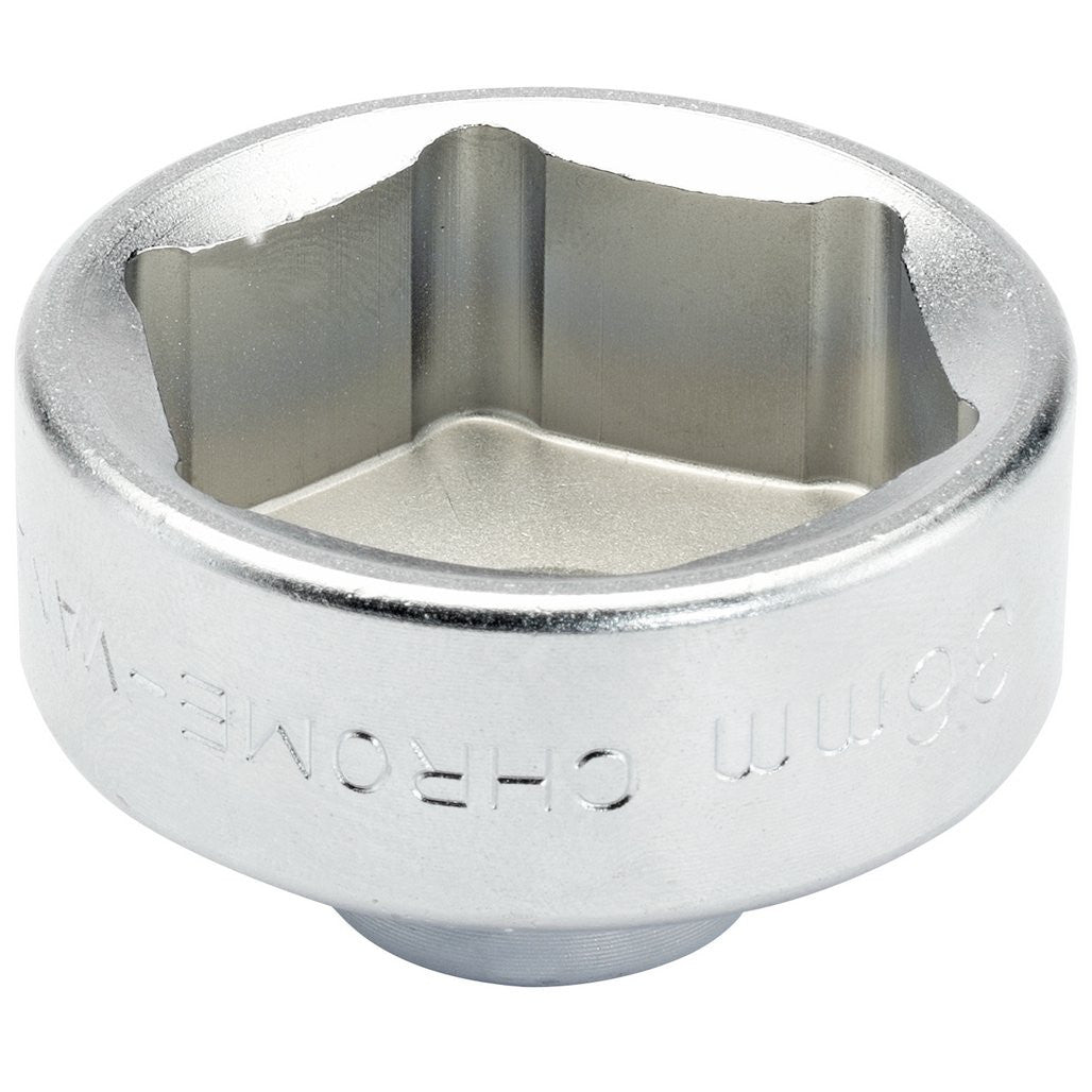 Draper Expert Oil Filter Cap Socket, 3/8" Sq. Dr., 36mm 13449