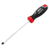 Draper Pound Thru Slotted Soft Grip Screwdriver, SL6.5 x 150mm 13464