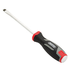 Draper Pound Thru Slotted Soft Grip Screwdriver, SL8 x 150mm 13478
