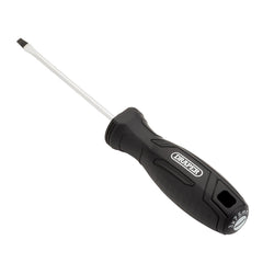 Draper Slotted Hard Grip Screwdriver, 3 x 75mm 13529
