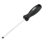 Draper Slotted Hard Grip Screwdriver, 5.5 x 125mm 13536