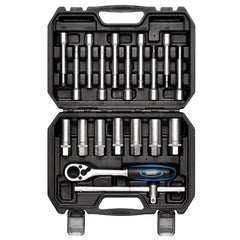 Draper Shock Absorber Strut Nut Kit, 1/2" Sq. Dr. (19 Piece) 13604