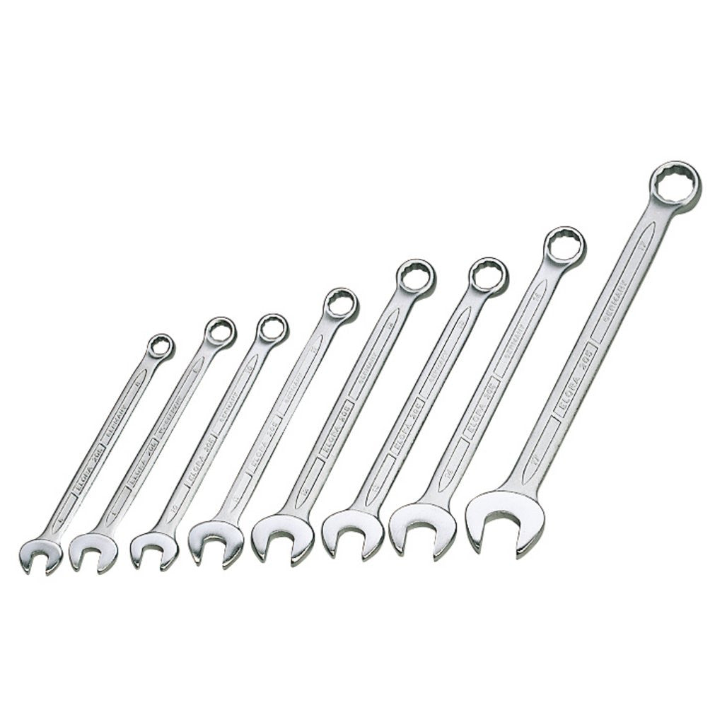 Draper Elora Long Metric Combination Spanner Set (8 Piece) 13710