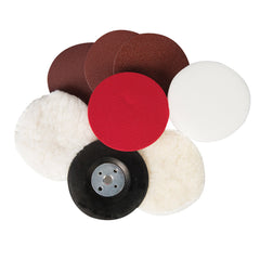 Silverline Sanding & Polishing Kit 8pce 151208