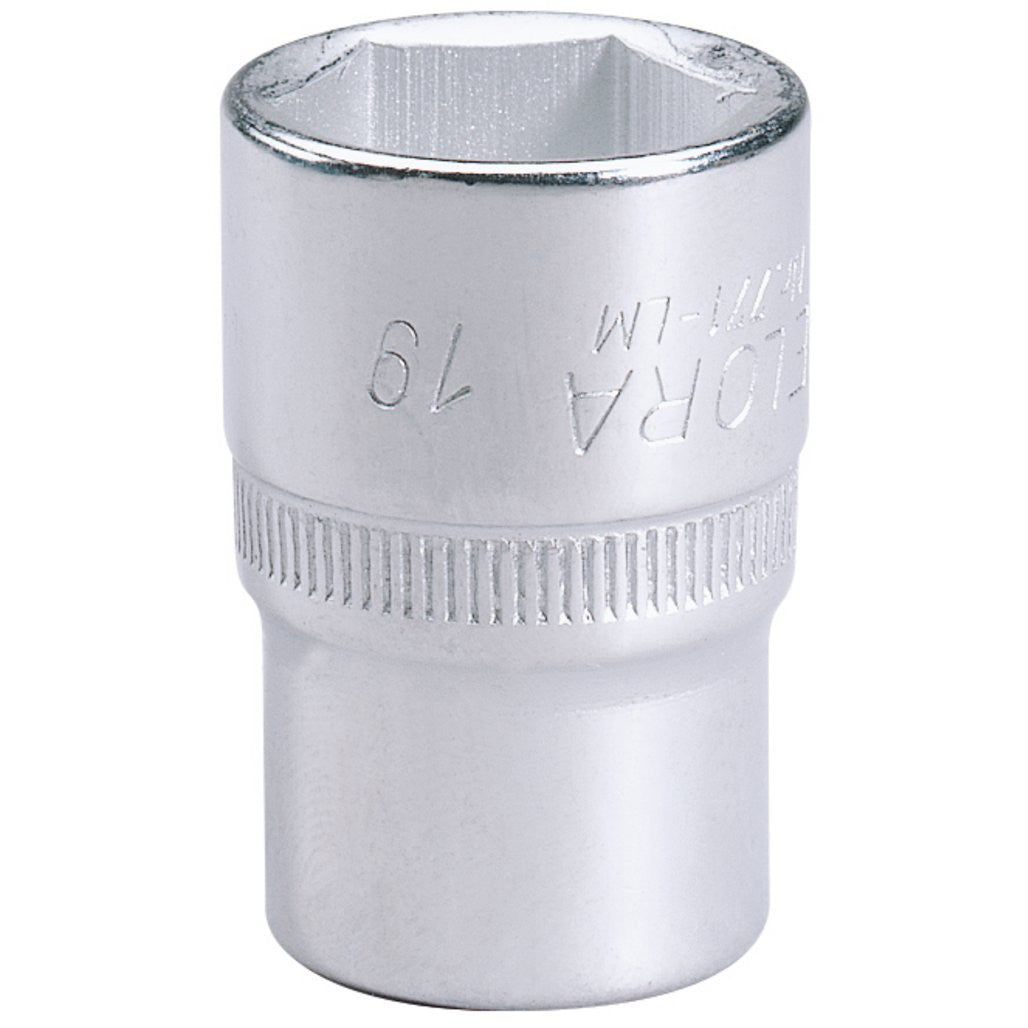 Draper Elora Hexagon Socket, 1/2" Sq. Dr., 19mm 15308