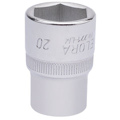 Draper Elora Hexagon Socket, 1/2" Sq. Dr., 20mm 15309