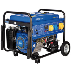 Draper Expert Petrol Generator with Wheels, 6000W 16143