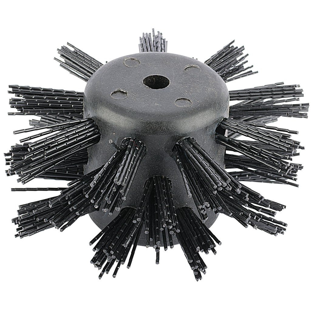 Draper Drain Rod Nylon Brush, 100mm 16269