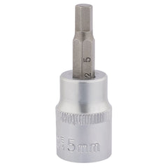 Draper Expert Socket with Hexagonal Bit, 3/8" Sq. Dr., 5mm 16283