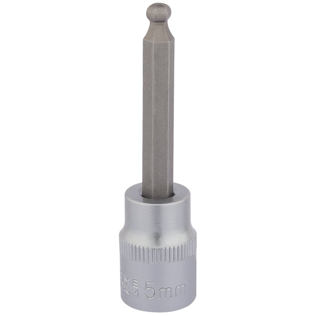 Draper Expert Ball End Hexagonal Socket Bits, 3/8" Sq. Dr., 5mm 16288