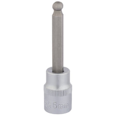 Draper Expert Ball End Hexagonal Socket Bits, 3/8" Sq. Dr., 6mm 16289