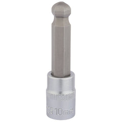 Draper Expert Ball End Hexagonal Socket Bits, 3/8" Sq. Dr., 10mm 16293