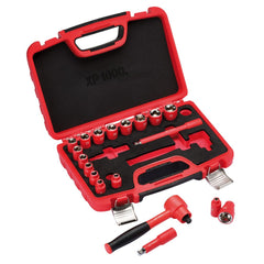 Draper XP1000® VDE Metric Socket Set, 3/8" Sq. Dr. (19 Piece) 16306