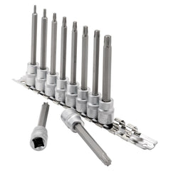 Draper Expert TX-STAR® Socket Bit Set, 3/8" Sq. Dr., 100mm (10 Piece) 16310