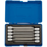 Draper Expert TX-STAR® Long Socket Bit Set, 3/8" Sq. Dr., 150mm (10 Piece) 16311