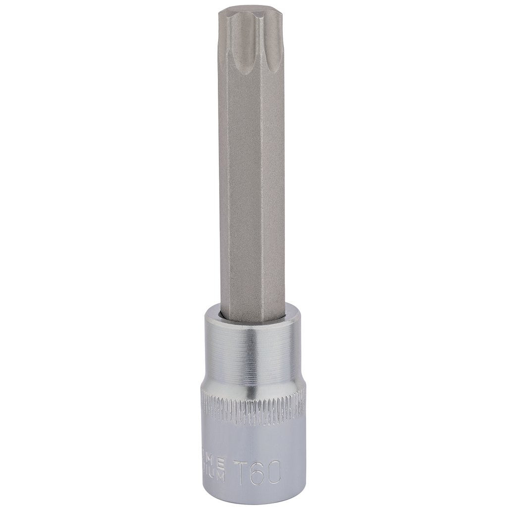 Draper Expert TX-STAR® Socket Bit, 1/2" Sq. Dr., T60 x 100mm 16324