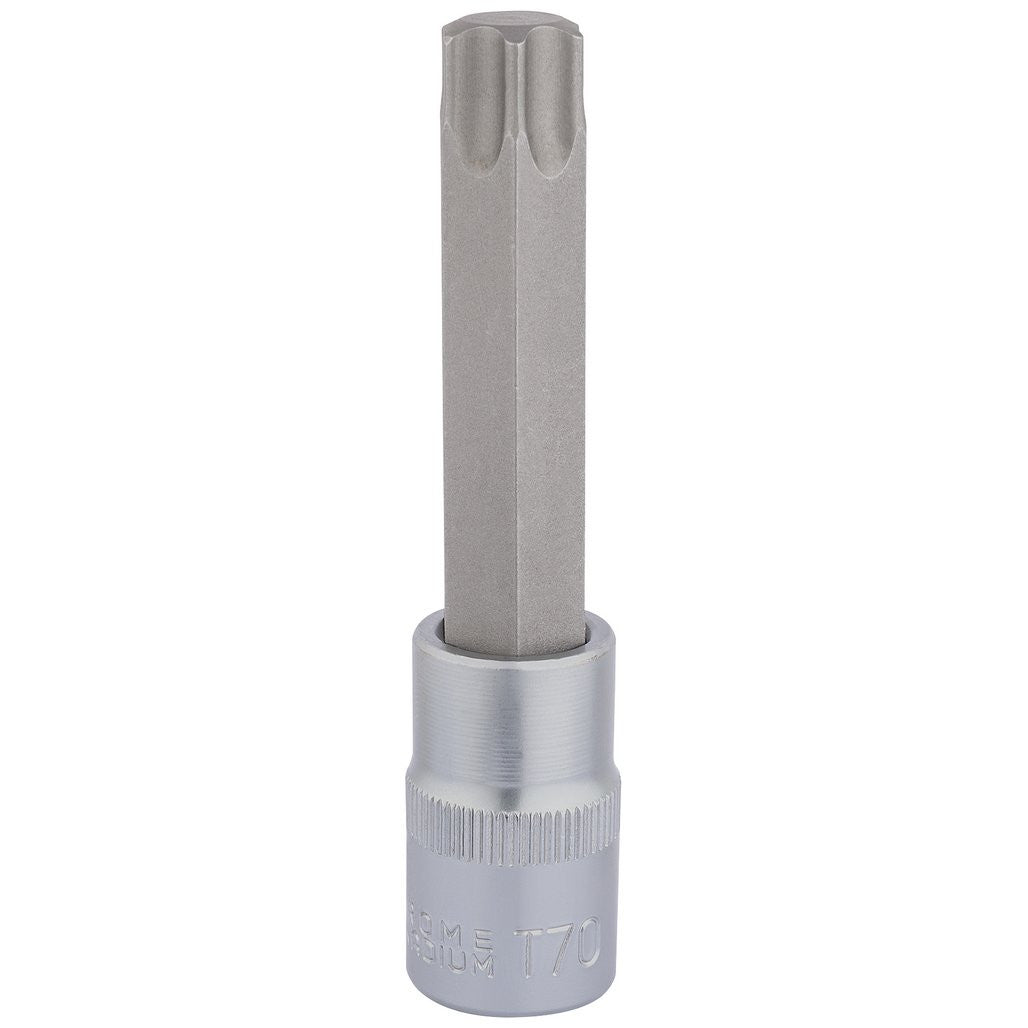 Draper Expert TX-STAR® Socket Bit, 1/2" Sq. Dr., T70 x 100mm 16327
