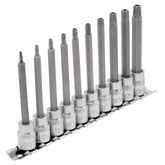 Draper Expert TX-STAR® Security Socket Bit Set, 3/8" Sq. Dr. (10 Piece) 16333