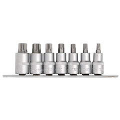 Draper Expert TX-STAR® Security Socket Bit Set, 1/2" Sq. Dr., 55mm (7 Piece) 16334