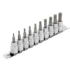Draper Expert TX-STAR® Plus Socket Bit Set, 3/8" Sq. Dr., 48mm (10 Piece) 16339