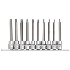 Draper Expert TX-STAR® Plus Socket Bit Set, 3/8" Sq. Dr., 100mm (10 Piece) 16340