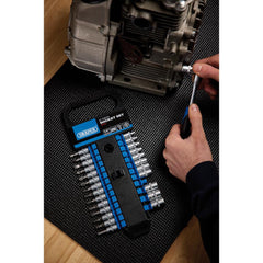 Draper Metric Socket Set, 1/4" Sq. Dr. (27 Piece) 16370