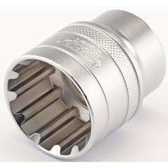 Draper Deep Socket Set on Metal Rail, 3/8" Sq. Dr. (10 Piece) 16401