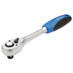 Draper 72 Tooth Reversible Soft Grip Ratchets, 1/2" Sq. Dr. 16429