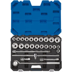 Draper Expert Combined MM/AF Socket Set, 3/4" Sq. Dr. (26 Piece) 16484