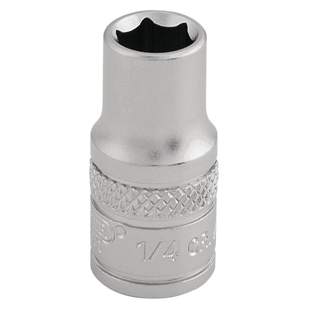Draper Expert Imperial Socket, 1/4" Sq. Dr., 1/4" 16519