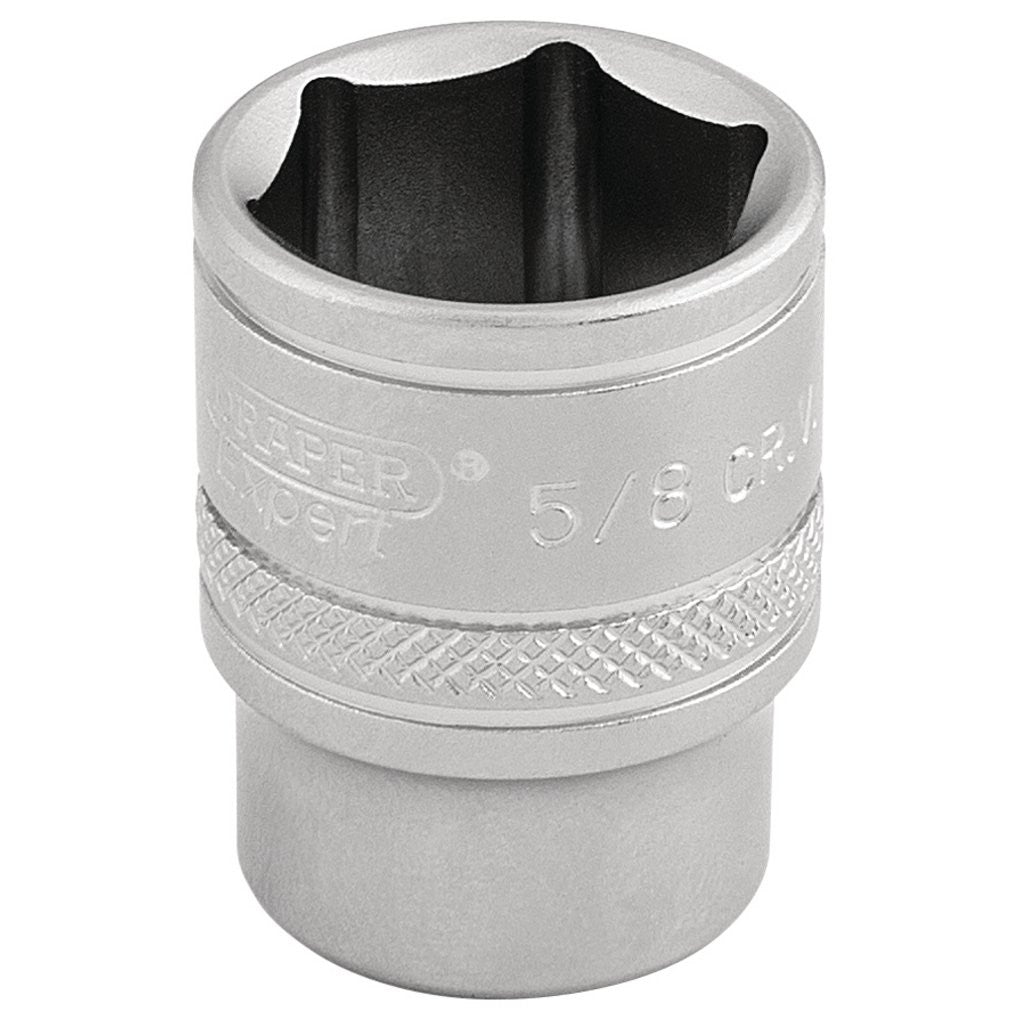 Draper Expert 6 Point Imperial Socket, 3/8" Sq. Dr., 5/8" 16572