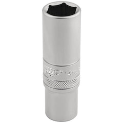Draper Expert 6 Point Metric Deep Socket, 3/8" Sq. Dr., 14mm 16582