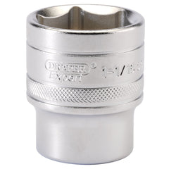 Draper Expert 6 Point Imperial Socket, 1/2" Sq. Dr., 1 1/16" 16635
