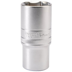 Draper Expert 6 Point Metric Deep Socket, 1/2" Sq. Dr., 27mm 16657