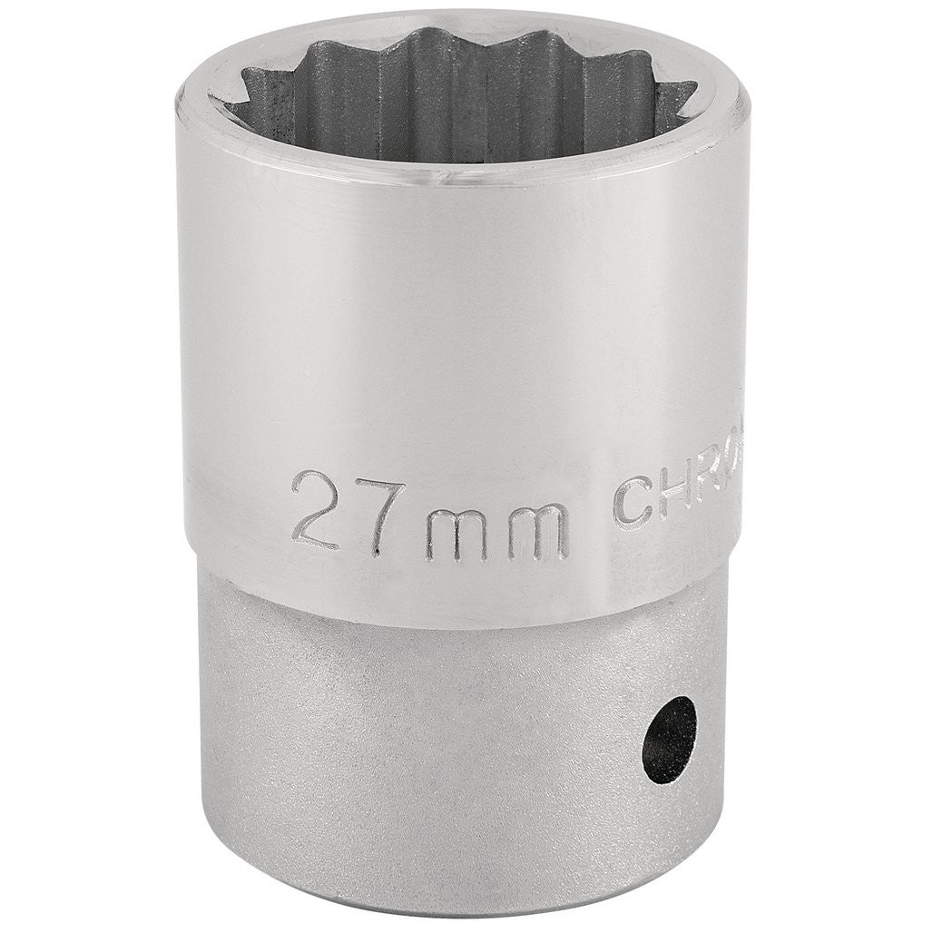 Draper Expert 12 Point Socket, 3/4" Sq. Dr., 27mm 16696