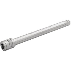 Draper Expert Wobble Extension Bar, 1/4" Sq. Dr., 100mm, Polished Chrome 16718