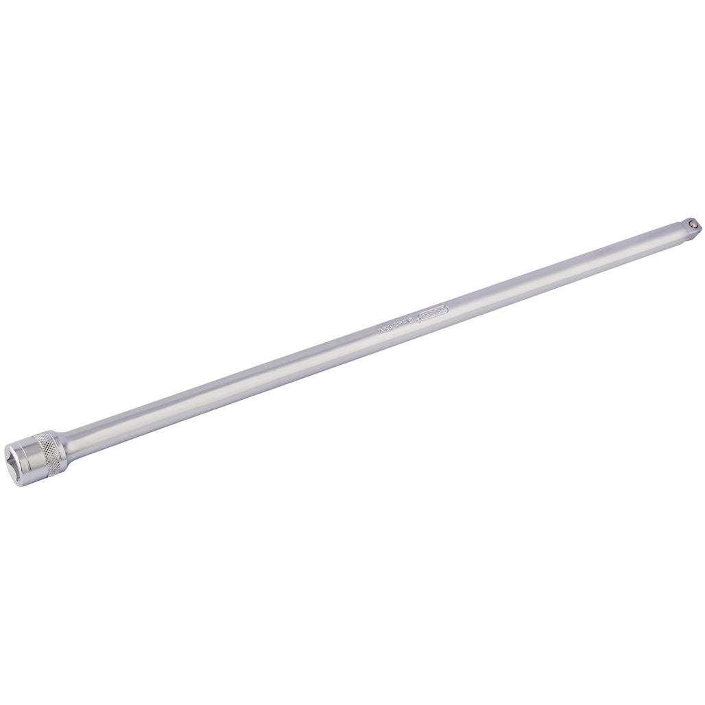 Draper Expert Satin Chrome Wobble Extension Bar, 1/2" Sq. Dr., 500mm 16764