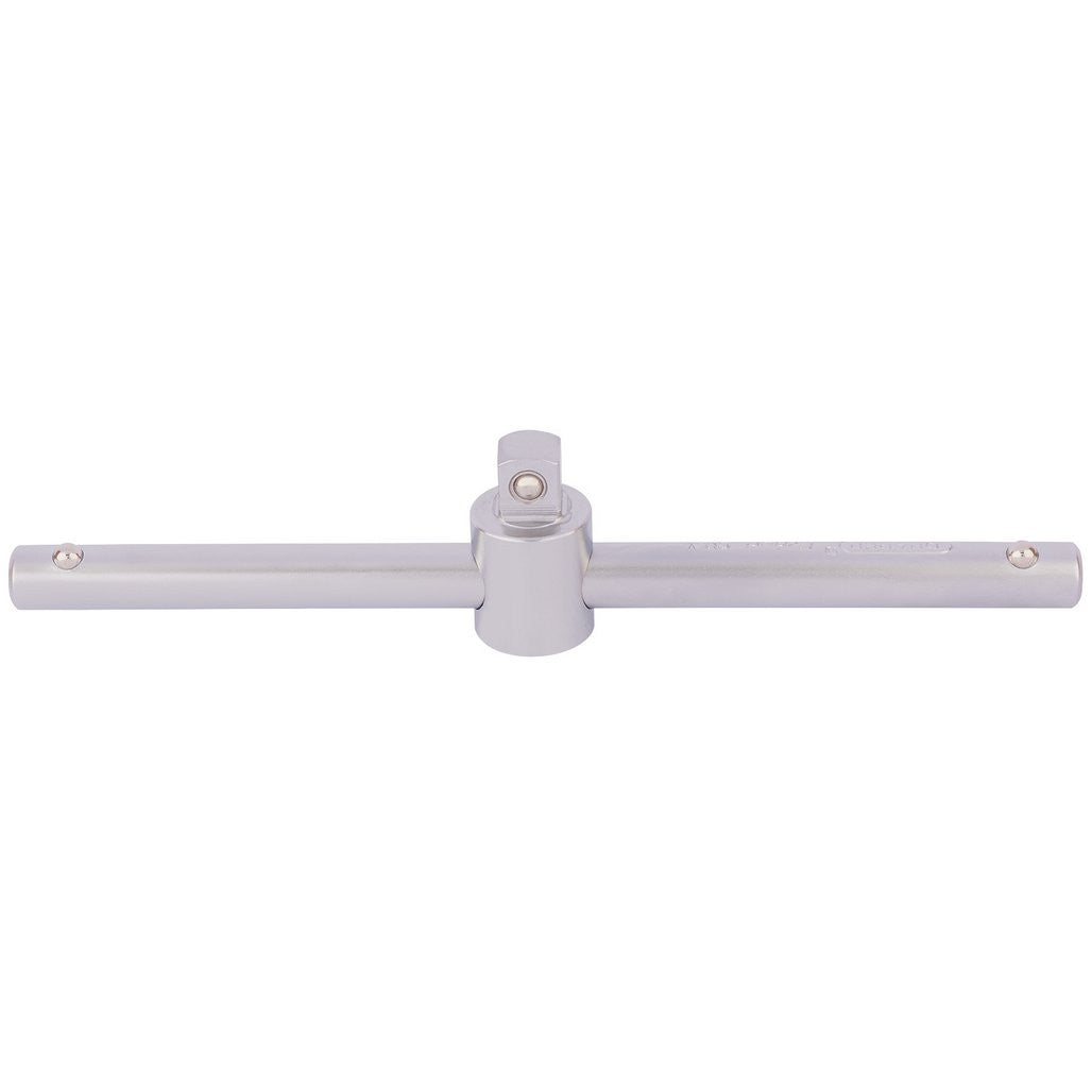 Draper Expert Satin Chrome Sliding T Bar, 3/8" Sq. Dr. 16788