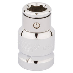 Draper Expert Screwdriver Bit Holding Socket, 1/2" Sq. Dr. x 10mm Hexagon 16811