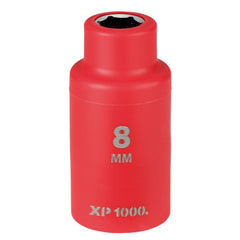Draper XP1000® VDE Socket, 3/8" Sq. Dr., 8mm 17572