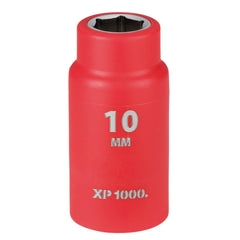 Draper XP1000® VDE Socket, 3/8" Sq. Dr., 10mm 17613