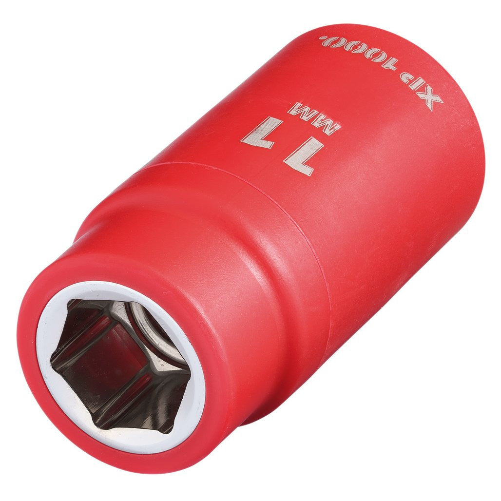 Draper XP1000® VDE Socket, 3/8" Sq. Dr., 11mm 17621