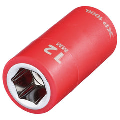 Draper XP1000® VDE Socket, 3/8" Sq. Dr., 12mm 17638