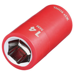 Draper XP1000® VDE Socket, 3/8" Sq. Dr., 14mm 17641