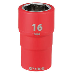 Draper XP1000® VDE Socket, 3/8" Sq. Dr., 16mm 17647