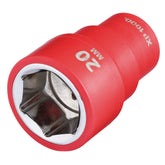 Draper XP1000® VDE Socket, 3/8" Sq. Dr., 20mm 17662