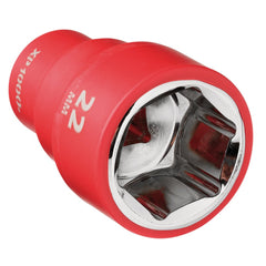 Draper XP1000® VDE Socket, 3/8" Sq. Dr., 22mm 17663
