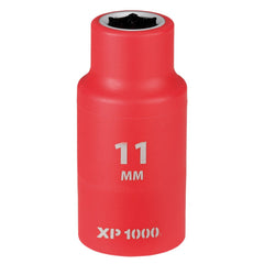 Draper XP1000® VDE Socket, 1/2" Sq. Dr., 11mm 17734